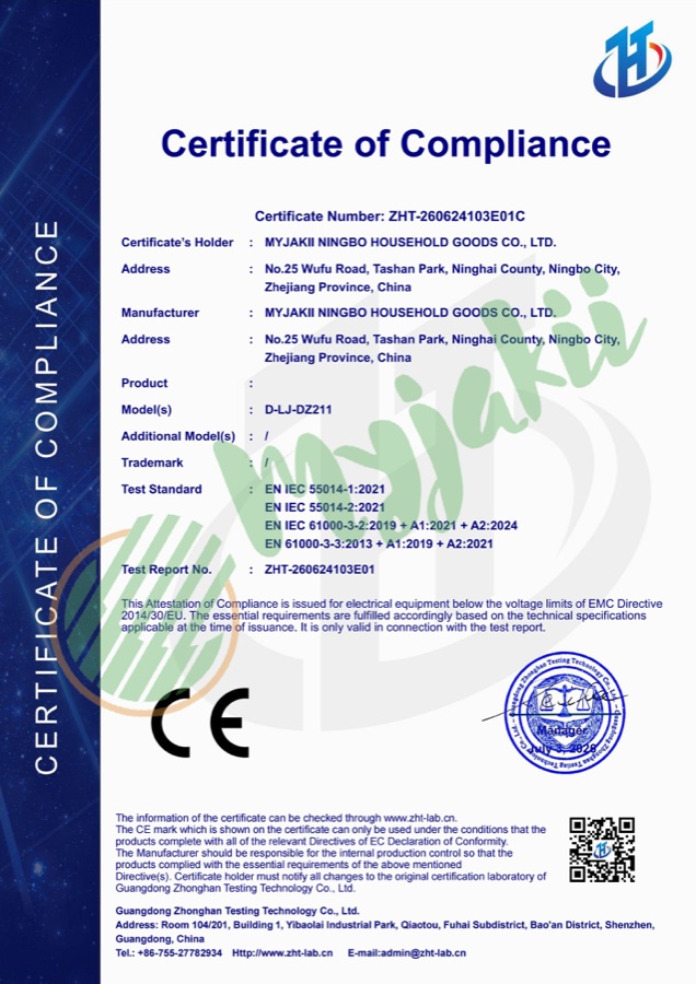 CE certificate