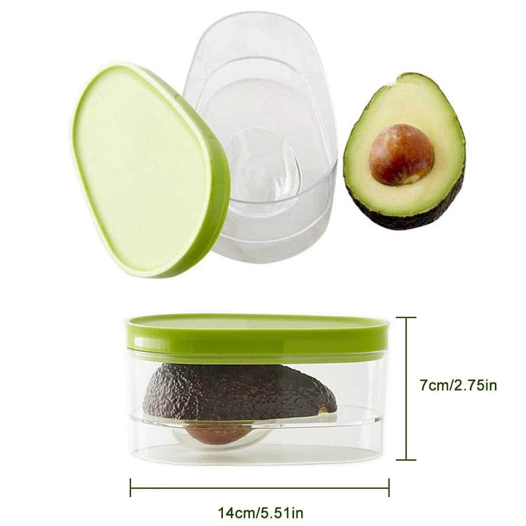 1PC Avocado Saver Holder Food Crisper Storage Box Fruit Keeper Vegetable Container NO.FS002 1PC Avocado Saver Holder Food Crisper Storage Box Fruit Keeper Vegetable Container NO.FS002