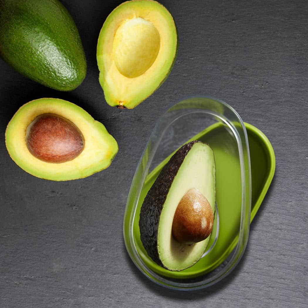 1PC Avocado Saver Holder Food Crisper Storage Box Fruit Keeper Vegetable Container NO.FS002 1PC Avocado Saver Holder Food Crisper Storage Box Fruit Keeper Vegetable Container NO.FS002