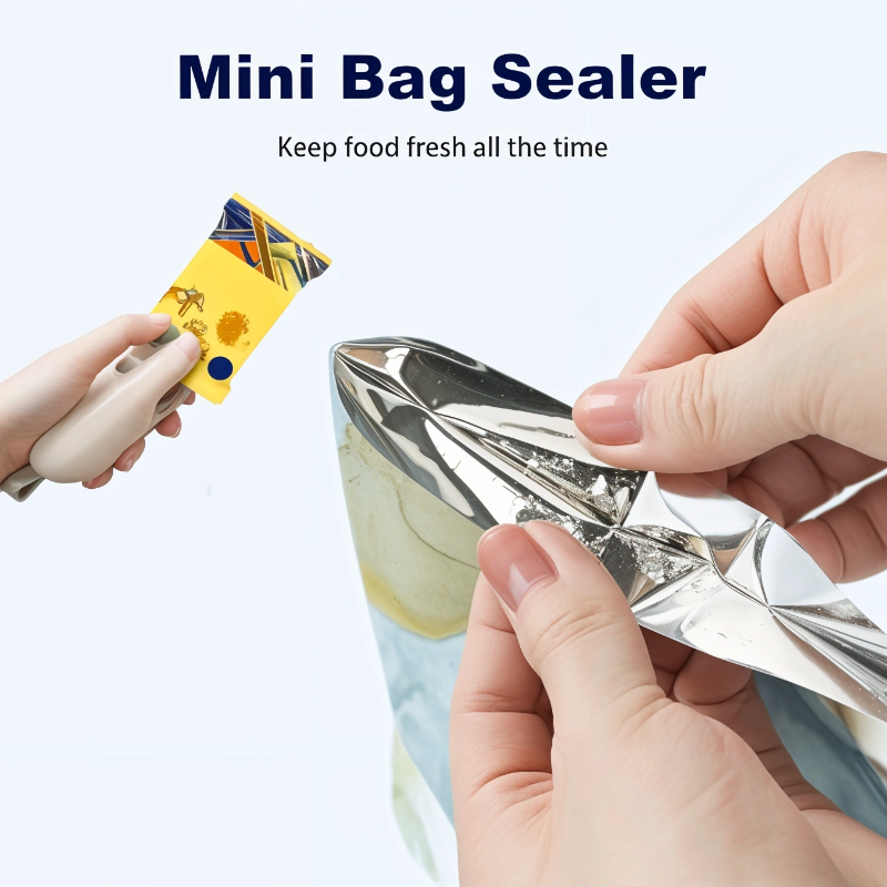 Mini Bag Sealer, Upgrade 2 in 1 USB Rechargeable Chip Bag Sealer Heat Seal Tool NO.KSA003 Mini Bag Sealer, Upgrade 2 in 1 USB Rechargeable Chip Bag Sealer Heat Seal Tool NO.KSA003