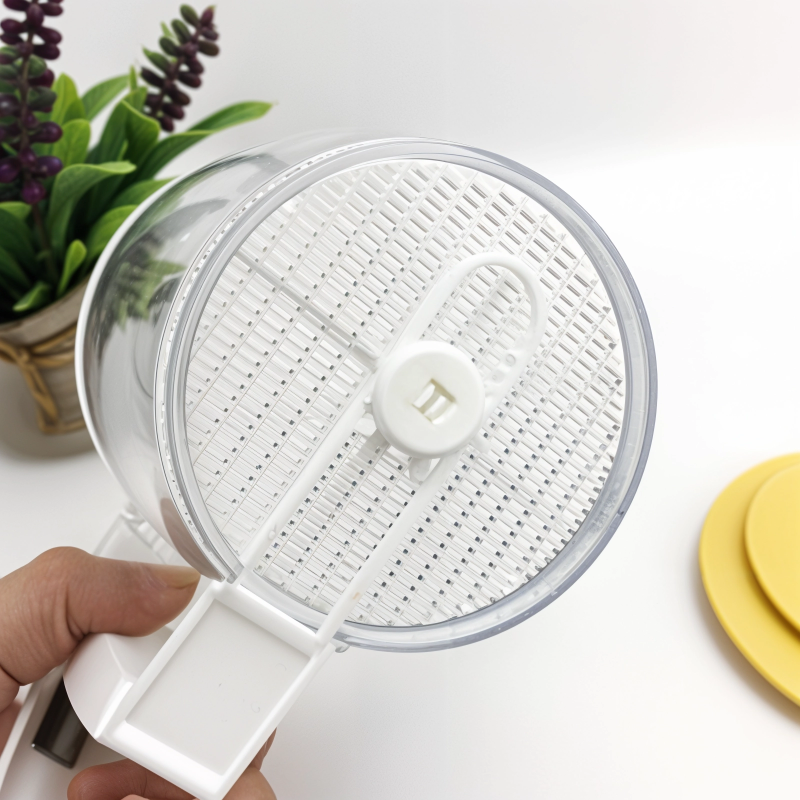 Hand held Cup Flour Sifter Strainer Powder Mesh Sieve Baking Supplies Tools with Lid NO.STG002