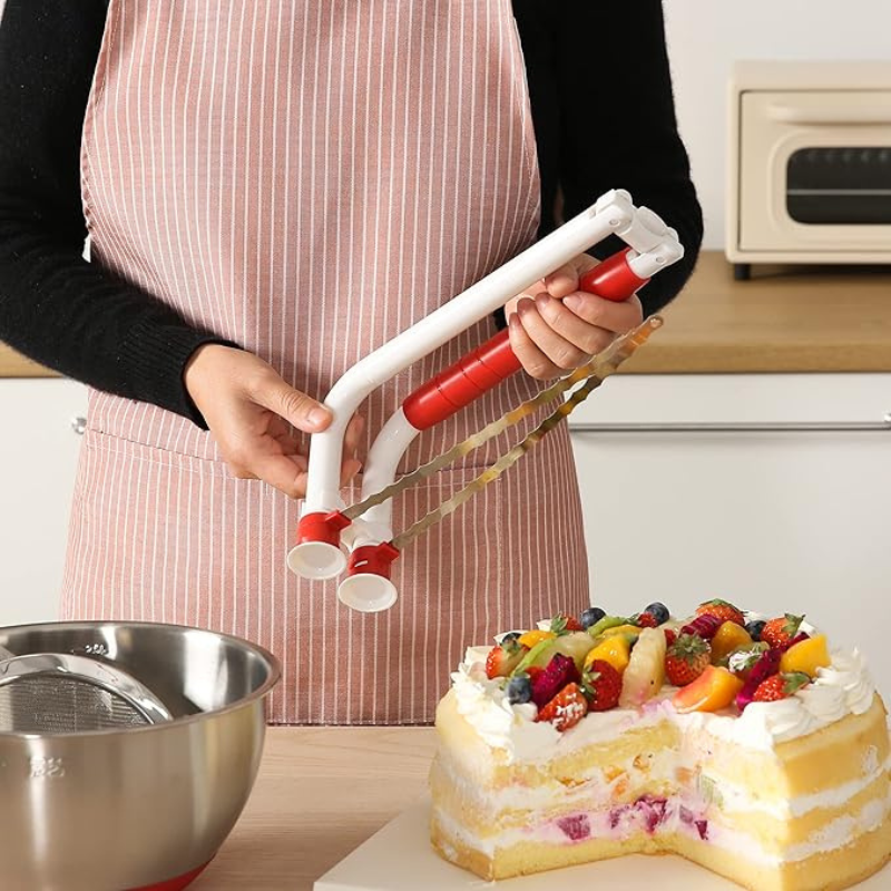 Adjustable Cake Layer Cutter Leveler Slicer for 6-16 Inch Large Layer Cakes, NO.STG010 Adjustable Cake Layer Cutter Leveler Slicer for 6-16 Inch Large Layer Cakes, NO.STG010