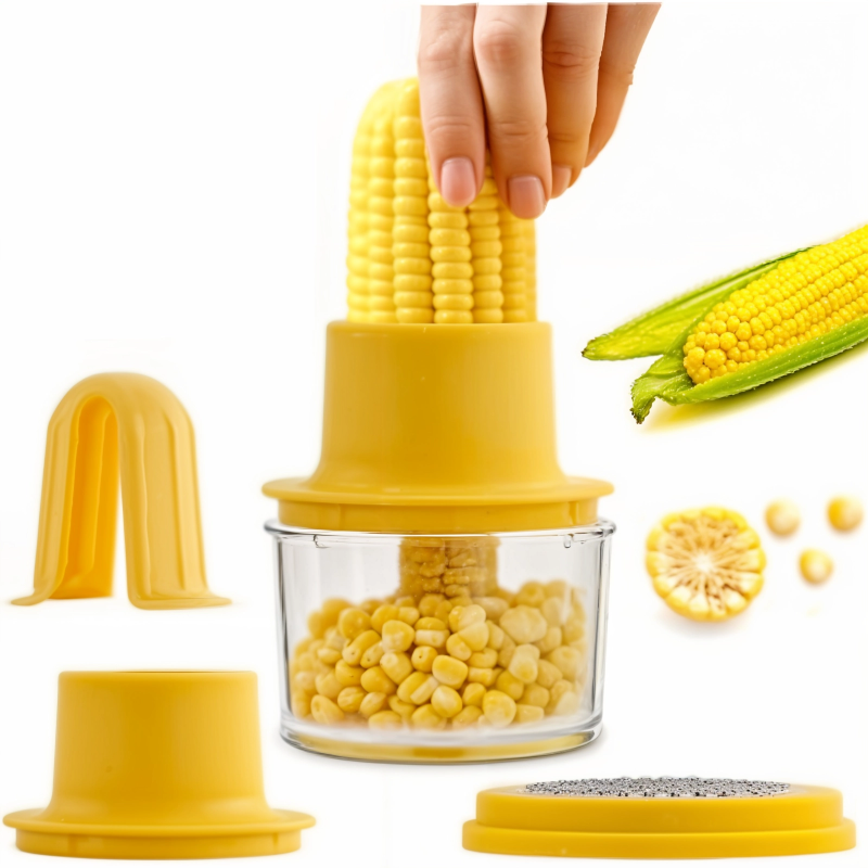 Corn Cob Stripper,Corn Peeler For Corn On The Cob,Corn Remover,Safe and Efficient NO.FVT027
