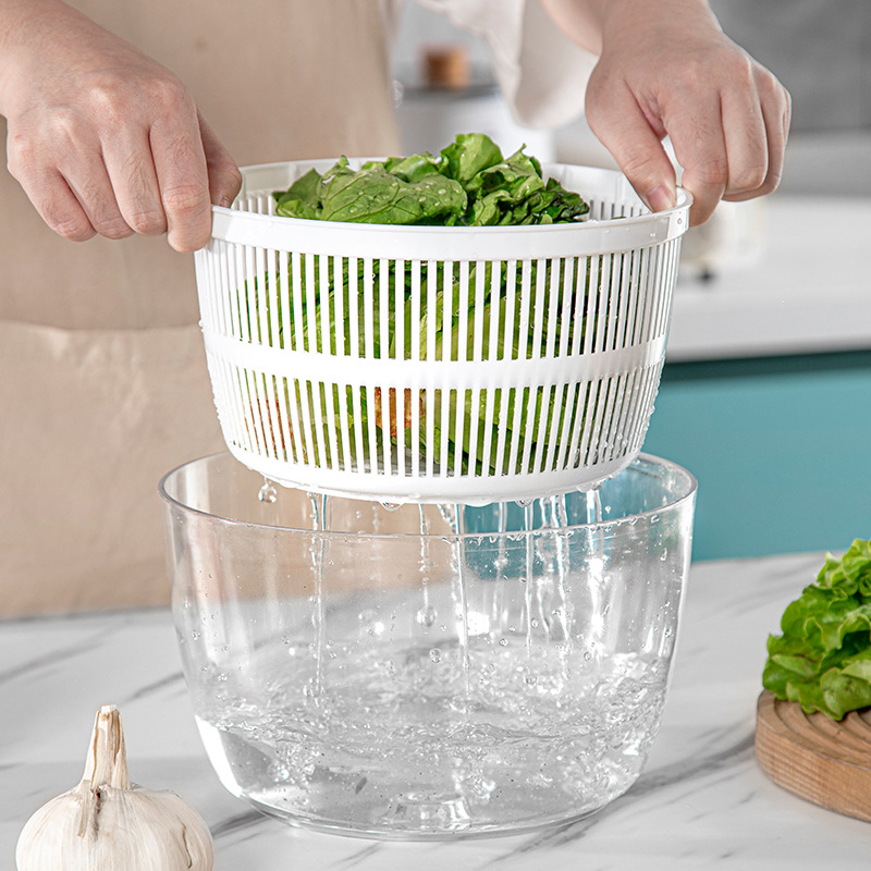 Salad Spinner,Large Lettuce Spinner Kitchen Gadgets,3 liters,NO.FVT026