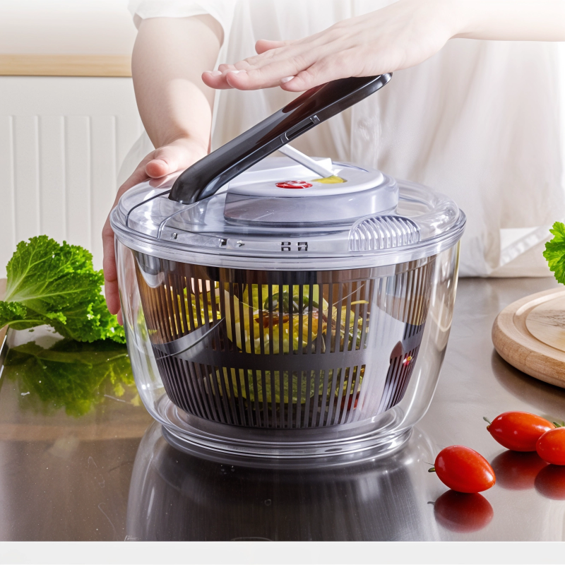 Salad Spinner,Large Lettuce Spinner Kitchen Gadgets,5 liters,NO.FVT025