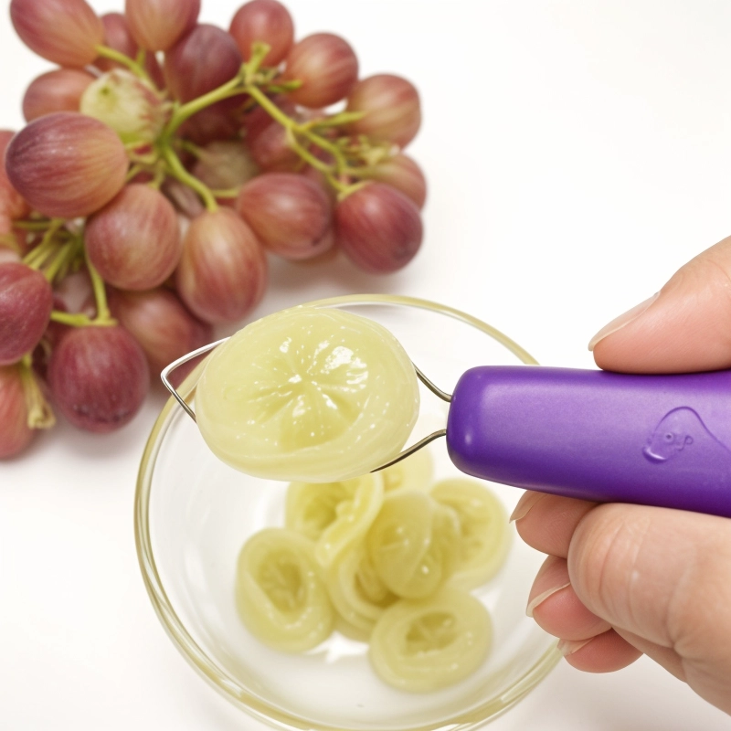 Stainless Steel Grape Peeler, Grape Skin Peeler Pitter Remover.NO.FVT022 Stainless Steel Grape Peeler, Grape Skin Peeler Pitter Remover.NO.FVT022