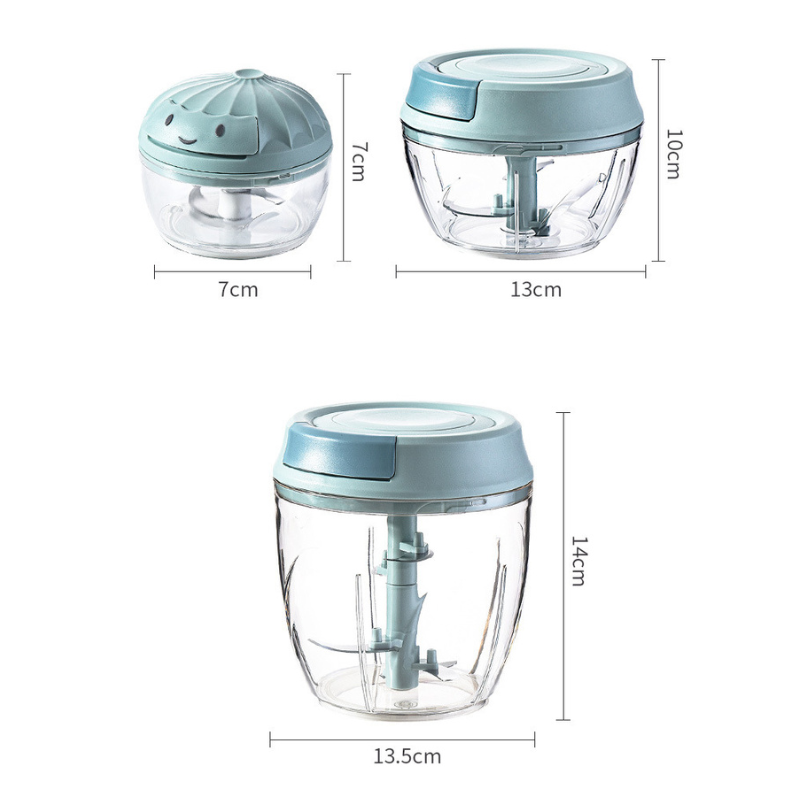 Garlic Chopper Mini Manual Hand Food Chopper NO.FVT015