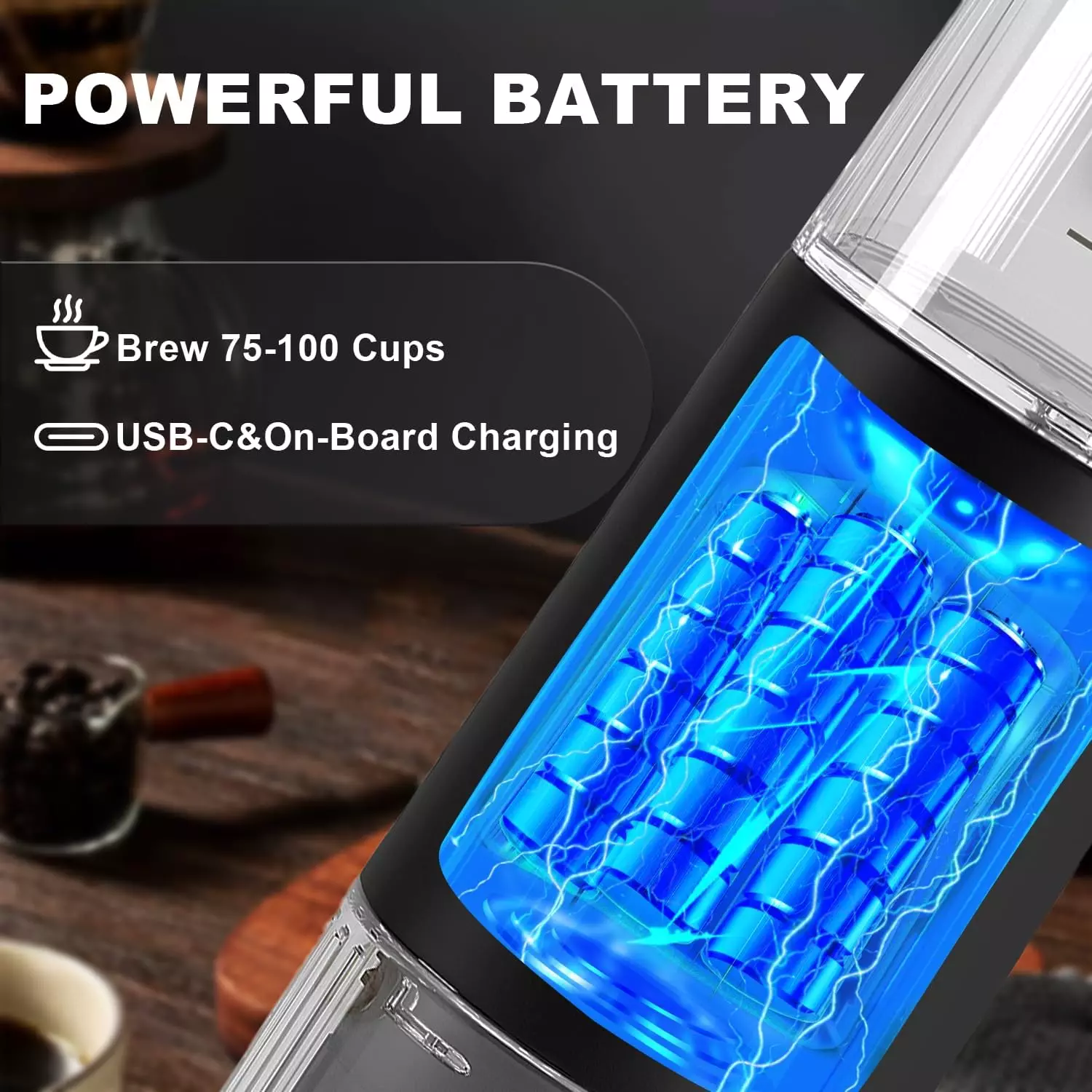 Wireless portable espresso machine NO.KSA004