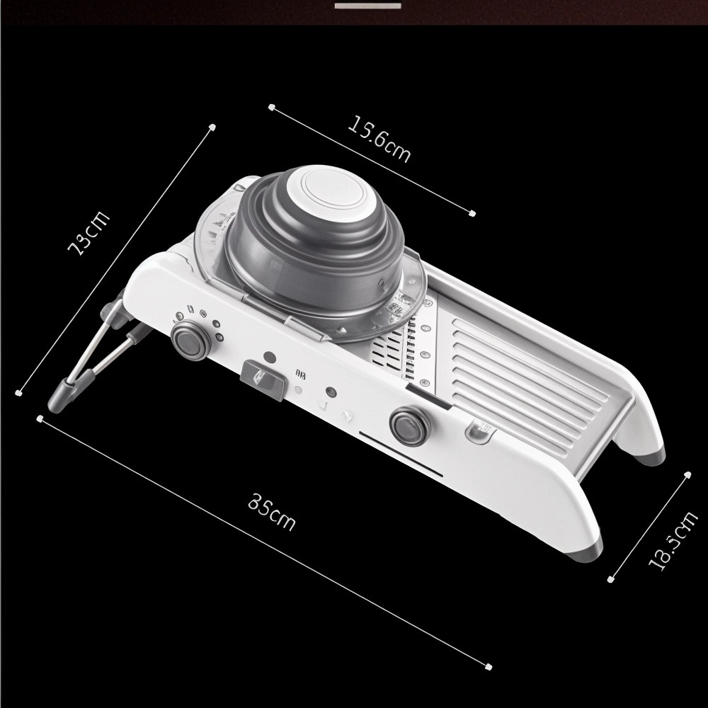 Vegetable cutter with adjustable thickness NO.FVT024