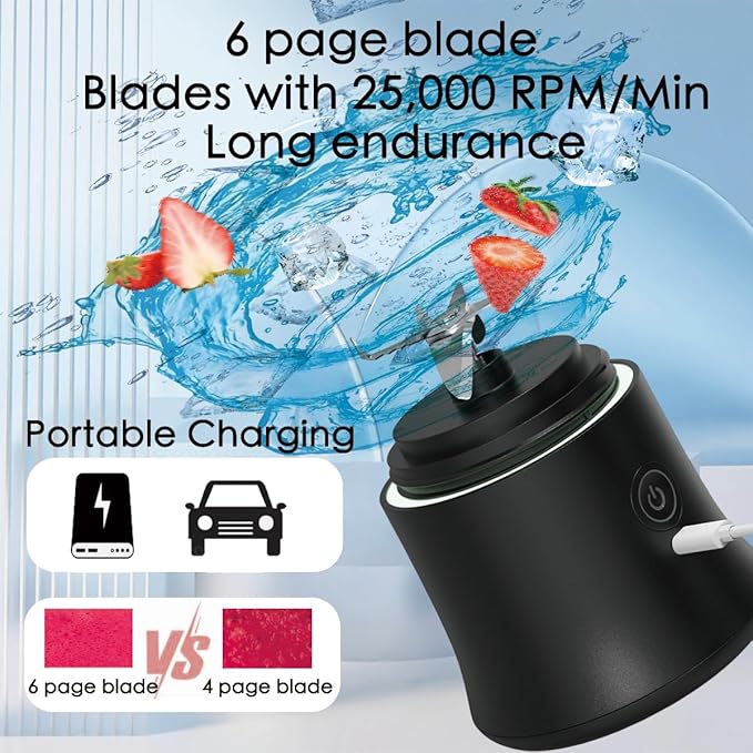 600ml Portable electric juicer cup NO.KSA012