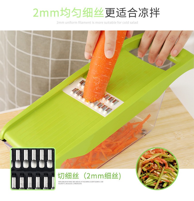 Mandoline slicer 5pcs blades NO.FVT038
