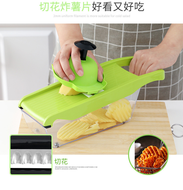 Mandoline slicer 5pcs blades NO.FVT038