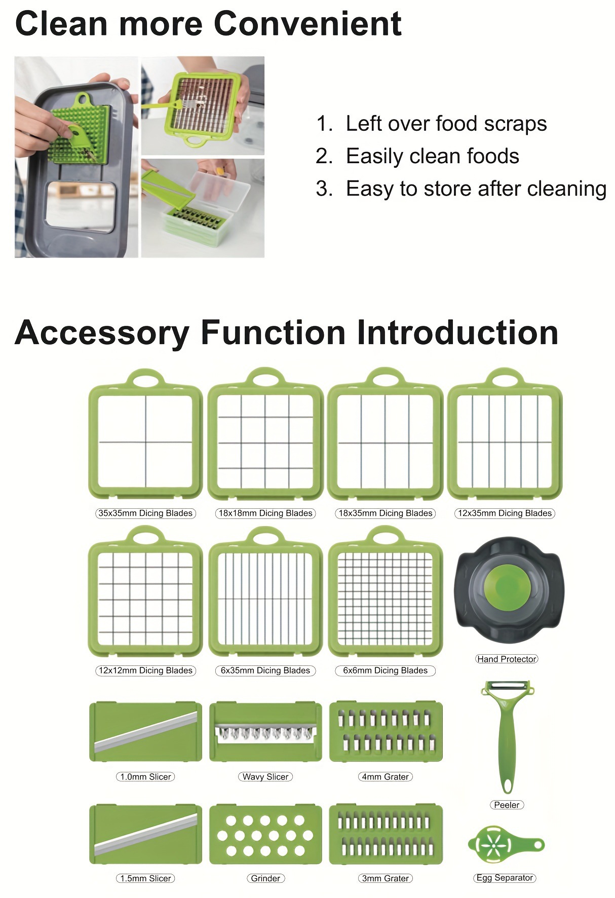 Vegetable Chopper 13pcs blades NO.FVT006