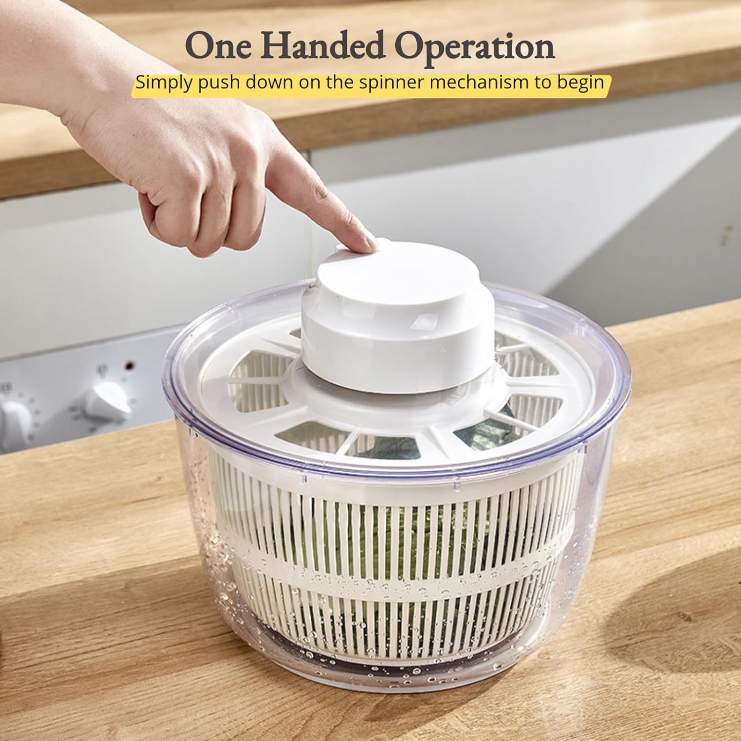 Rechargeable salad spinner NO.EVS009