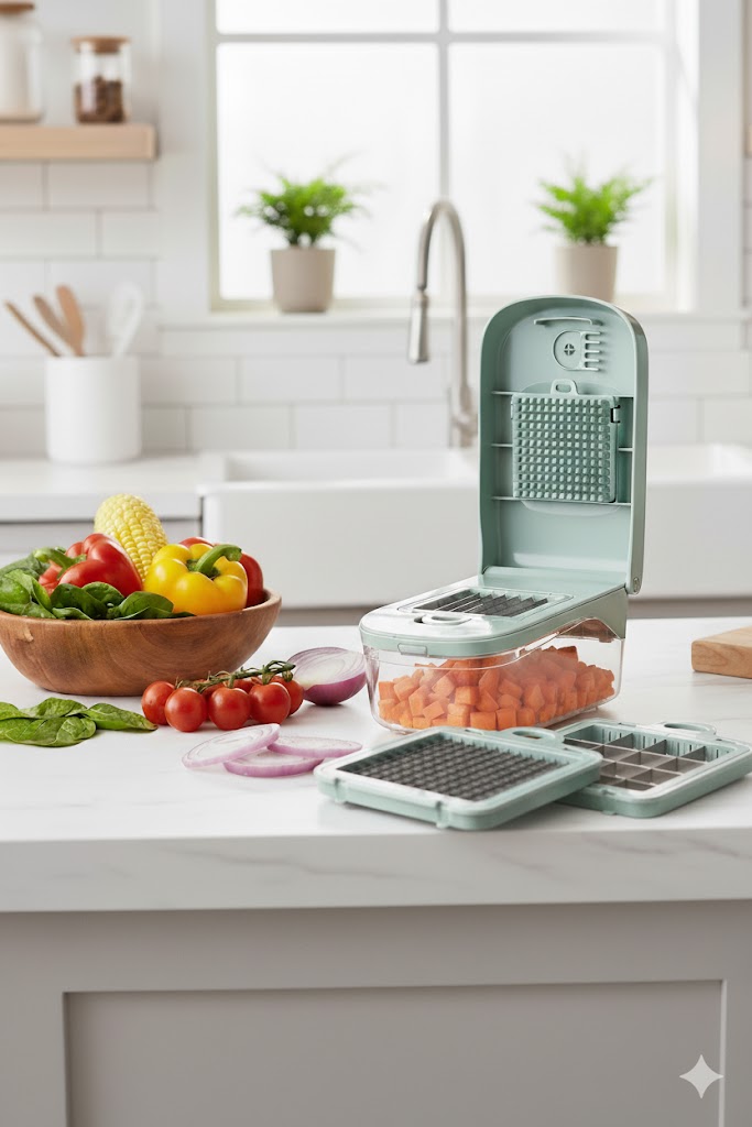 Custom Vertical Vegetable Chopper | High-Quality, Affordable for European Supermarkets & Brands