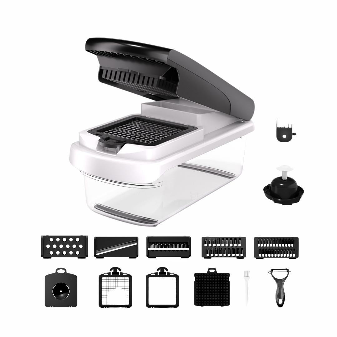 Vegetable Chopper 7pcs blades NO.FVT060